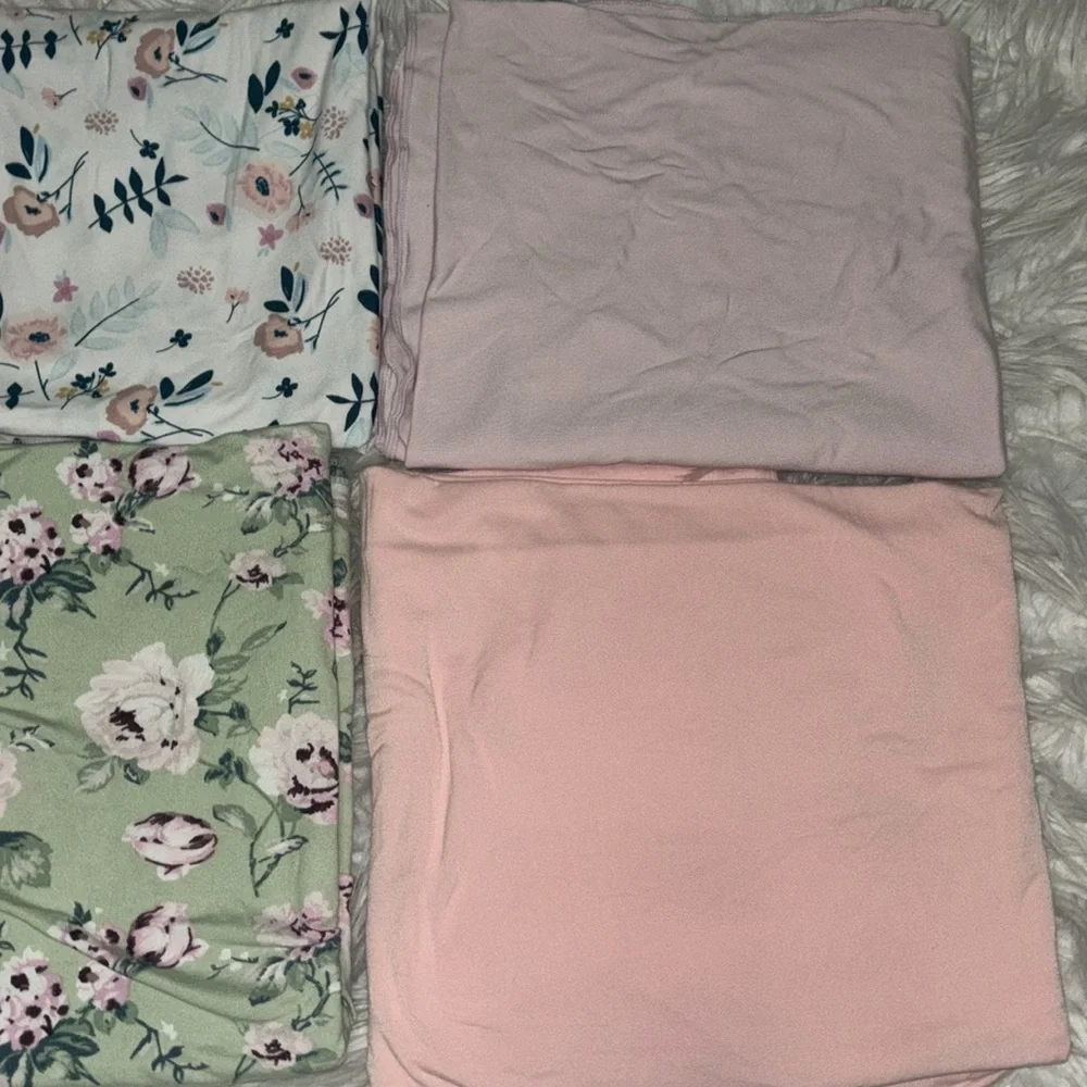Modern baby girls baby swaddle super soft used for pictures only